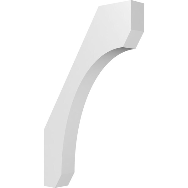 Ekena Millwork 3 1/2-in. W x 20-in. D x 32-in. H Legacy Architectural Grade PVC Knee Brace BRCP035X20X32LEC - main